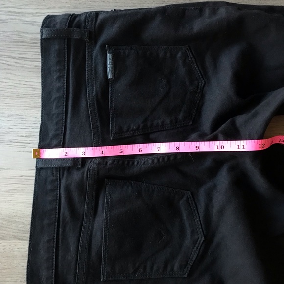 Hudson Denim Natalie Skinny Jeans in Black Women’s Sz. 28 - Picture 7 of 10